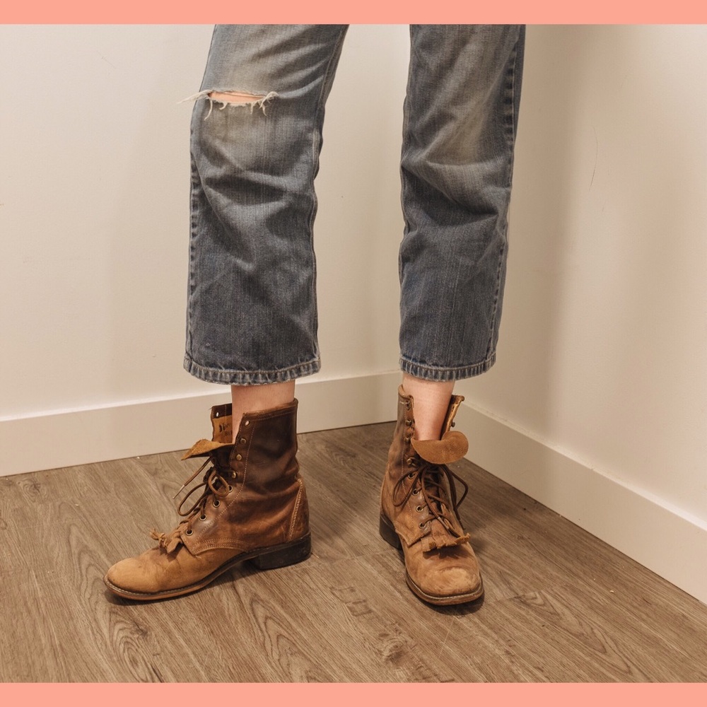 Laredo Lace Up Boots